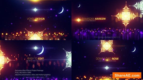 Videohive Ramadan cinematic titles