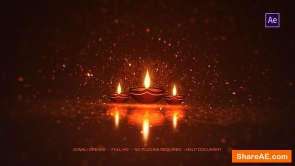 Videohive Diwali Opener 22717400