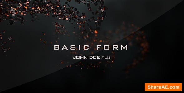 Videohive Basic Form - Movie Titles