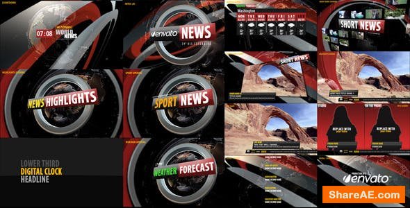Videohive News Broadcast Design