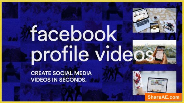 Videohive Facebook Profile Videos