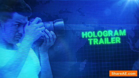 Videohive Hologram Trailer