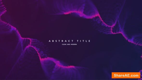 Videohive Abstract and Modern Titles