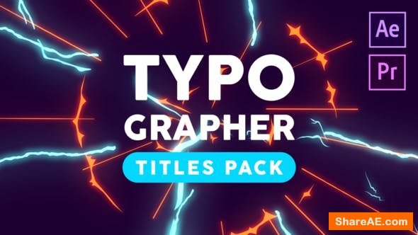 Videohive Typographer-Titles Pack