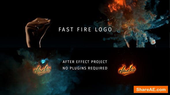 Videohive Fast Fire Logo