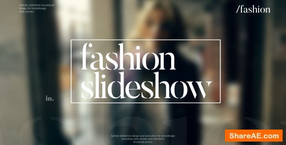 Videohive Fashion Slideshow 15763308