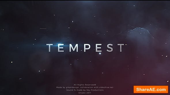 Videohive Tempest | Trailer Titles