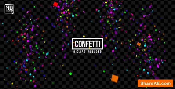 Videohive Confetti - Motion Graphics