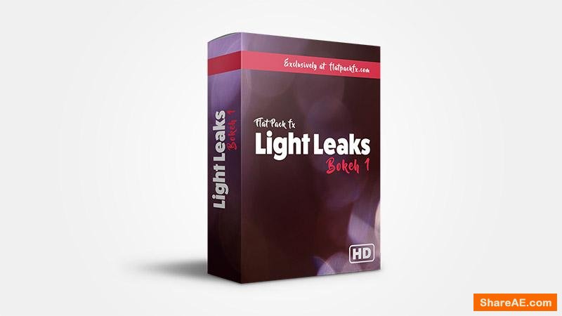 Flatpackfx Light Leaks Bokeh Pack - Motion Graphic