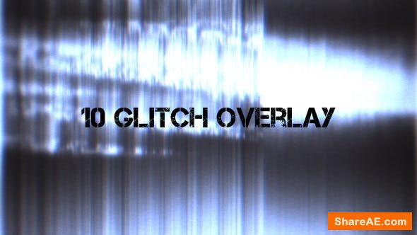 Videohive Glitch Overlay - Motion Graphic