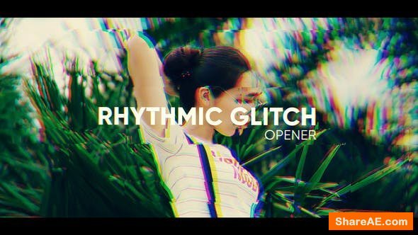 Videohive Rhythmic Glitch Opener