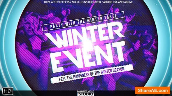 Videohive Winter Music Afterparty