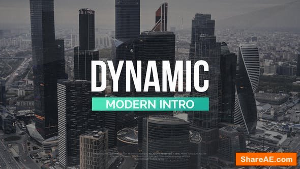 Videohive Modern Dynamic Intro 21994268