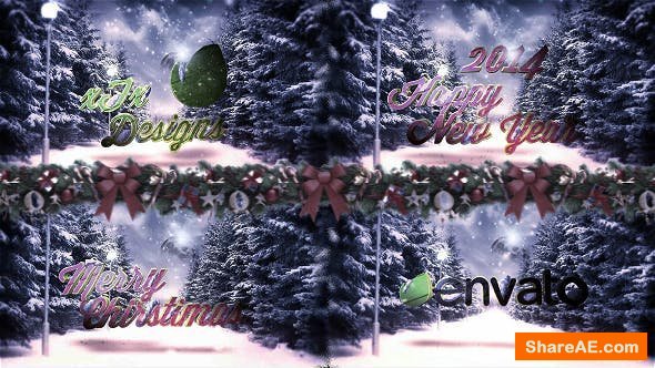 Videohive New Year & Christmas Logo Grettings