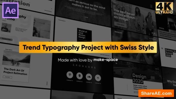 Videohive Swiss Typography Pack