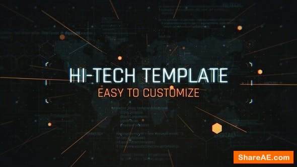 Videohive Tech Glitch Trailer Titles