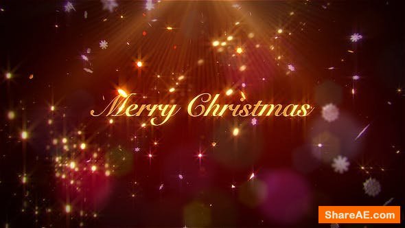 Videohive Elegant Christmas Wishes