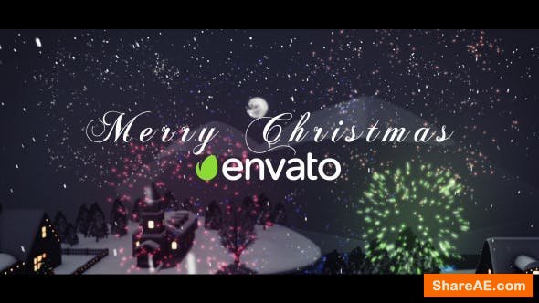 Videohive 3D Christmas Intro