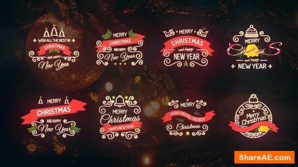Videohive Christmas Titles  21019531