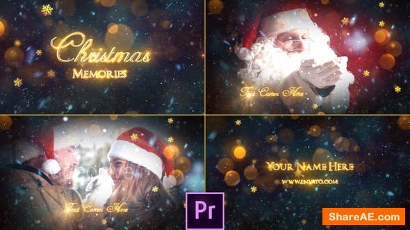 Videohive Christmas Memories Slideshow - Premiere Pro