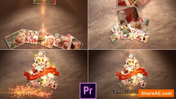 Videohive Christmas Photos - Premiere Pro