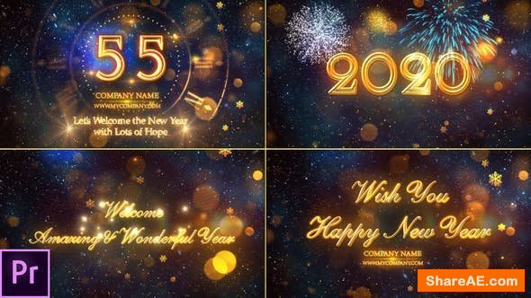 Videohive New Year Countdown 2020 - Premiere Pro 24892535