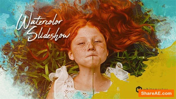 Videohive Watercolor Slideshow 21374036