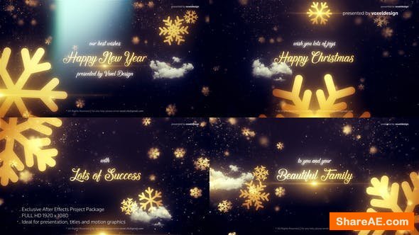 Videohive Merry Christmas Title