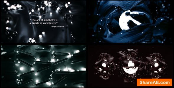 Videohive 3D Abstract Titles and Quotes