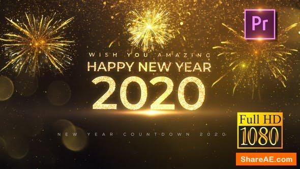 Videohive New Year Countdown 2020 - Premiere PRO 25144021