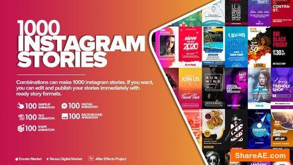 Videohive Instagram Stories Pack 25325186