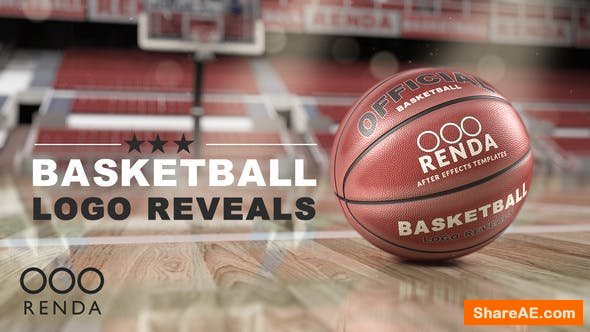 Videohive Basketball Logo Reveals - Mockup