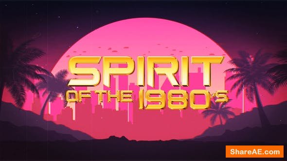 Videohive 1980s Logo Reveal Pack