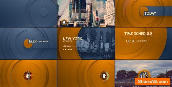 Videohive Circle Broadcast Pack