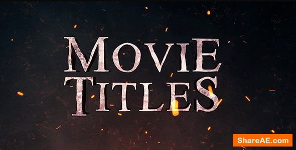 Videohive Movie Titles 21226201