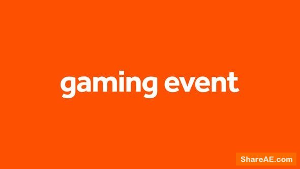 Videohive Gaming Event