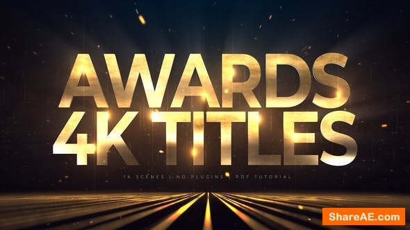 Videohive Awards 4K Titles | Lines