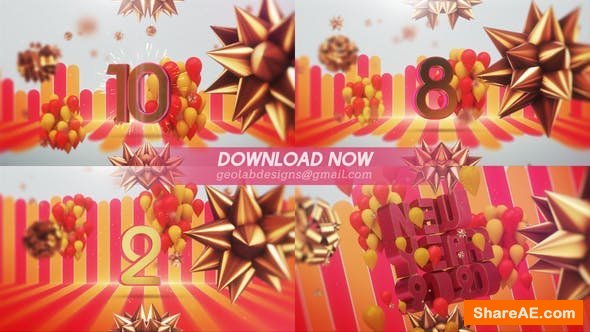 Videohive New Year 2020 Countdown l New Year Celebration Template