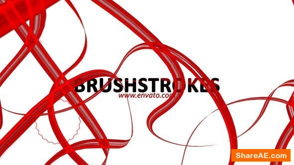 Videohive BrushStrokes Opener / Logo Reveal