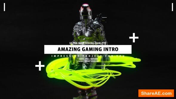 Videohive Gaming Intro - Gamer channel opener