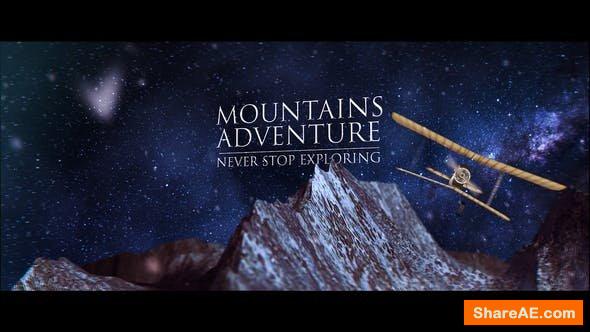 Videohive Mountain Logo Reveal
