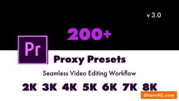Videohive Proxy Presets