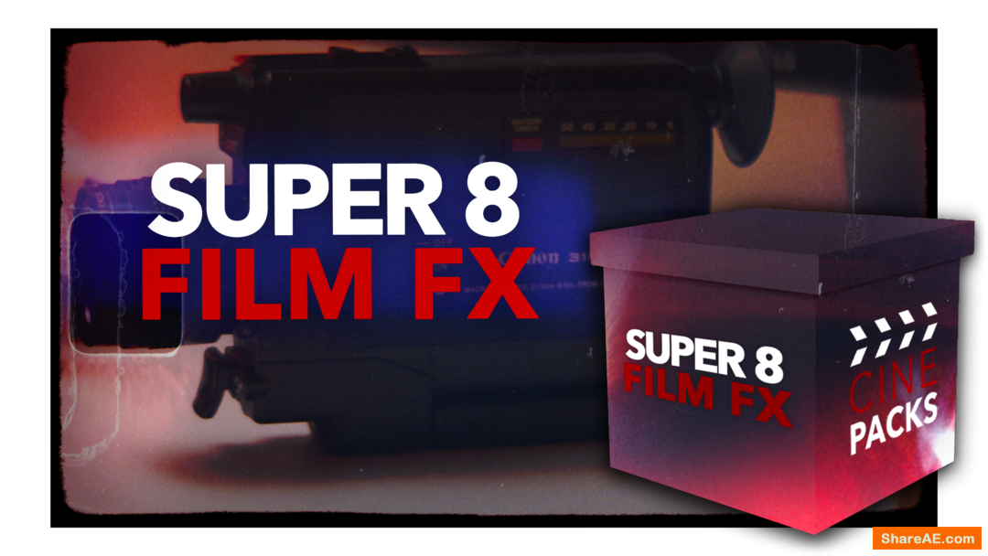 Super 8 Film FX - CinePacks