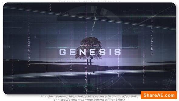 Videohive Genesis Digital Slideshow