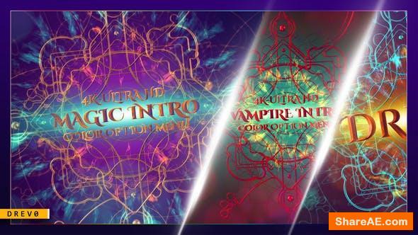 Videohive Magic Intro/ Elegant Particles/ Gothic Epic Metal 3D/ TV/ Shockwave/ Fire Explosion/Mystical Light