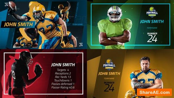 Videohive Sport Player Profiles Pack