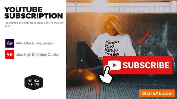Videohive YouTube Subscribe Like Get Notified Promotion Kit