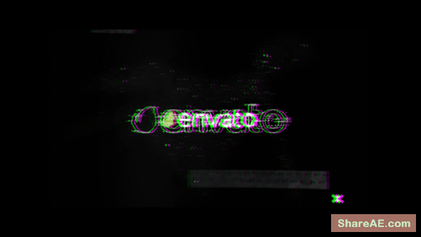 Videohive Glitch Logo 21974631