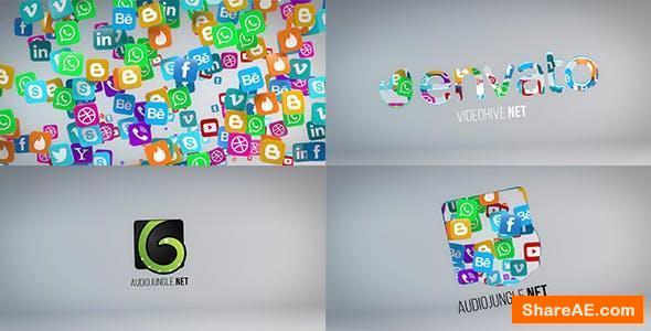 Videohive Social Media Logo Reveal 20653673