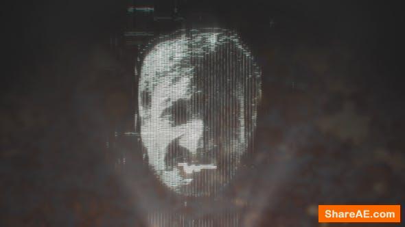 Videohive Holographic Face